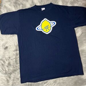 Vintage U2 popmart lemon tour navy t shirt